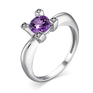 Кольцо из серебра 01-4005/00АМ-00