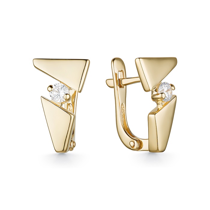 Серьги из золота с1379