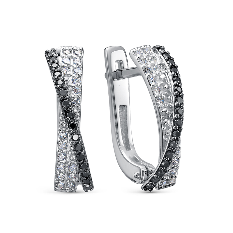 Серьги из золота БР122400б