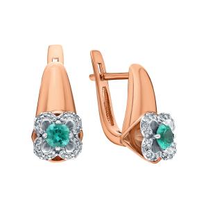 Серьги из золота БР320191
