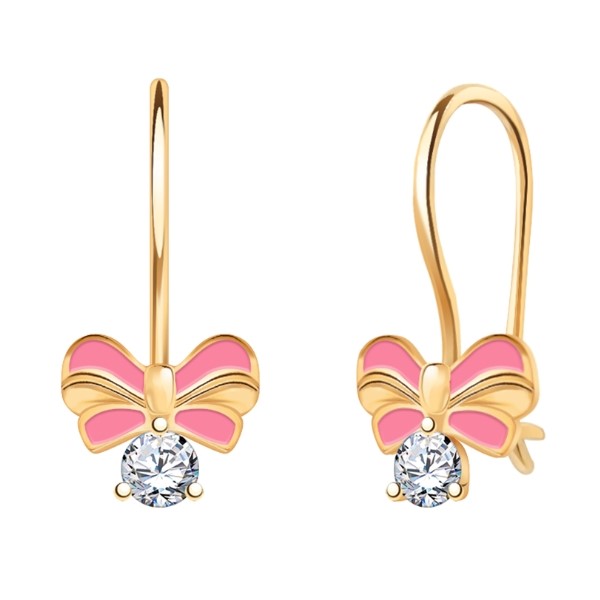 Серьги из золота 21198эс5