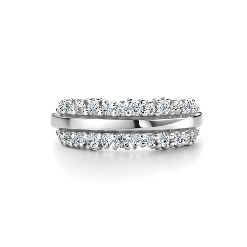 Кольцо из серебра 01-4057/00КЦ-00