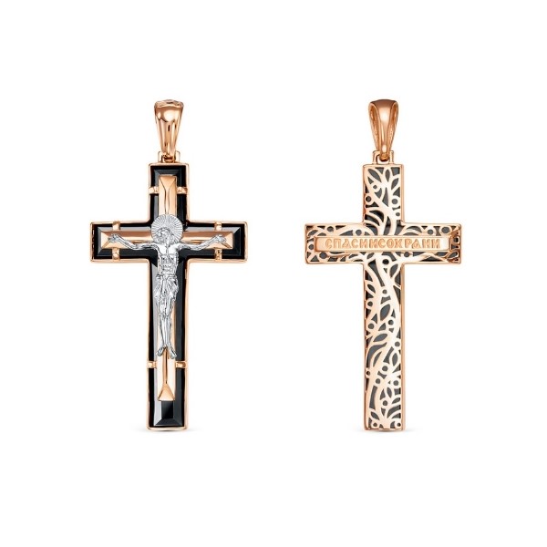 Крест из золота 080005