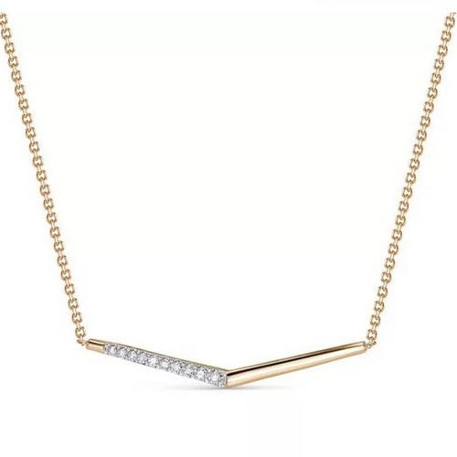 Колье из золота 8-733-10