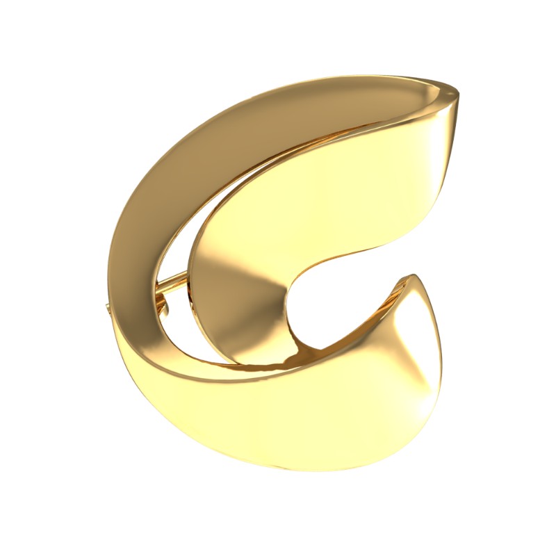 Брошь из золота 08-606879