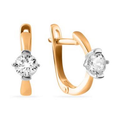  Серьги AU 585 01-215852