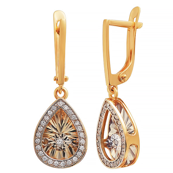 Серьги из золота 803-02256-10-11-00-11