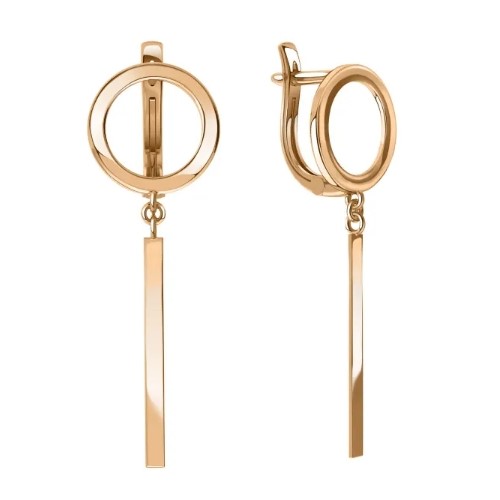 Серьги из золота 01-205057