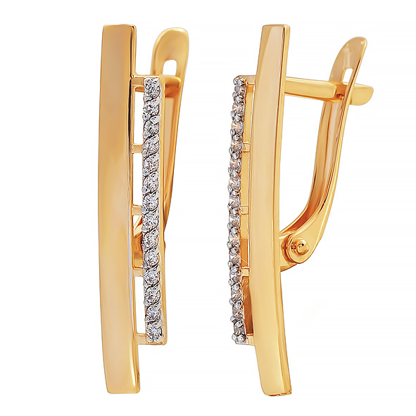 Серьги из золота 832253