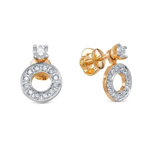 Серьги из золота 2-483-10