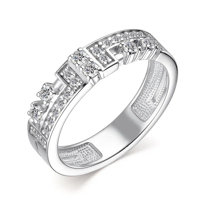 Кольцо из серебра 01-3463/00КЦ-00