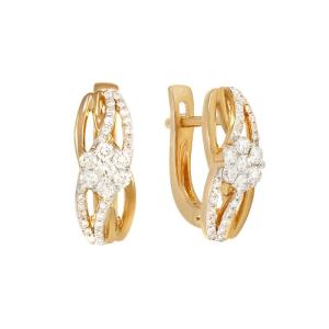 Серьги из золота 36-2-DD-E-007258