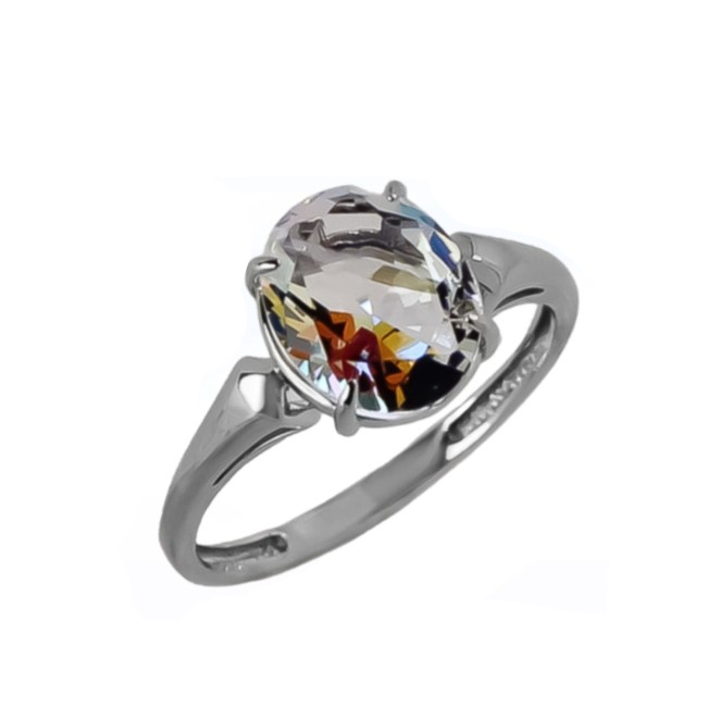 Кольцо из серебра 1000-0706_krist-707