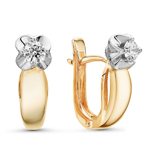 Серьги из золота 02-0986