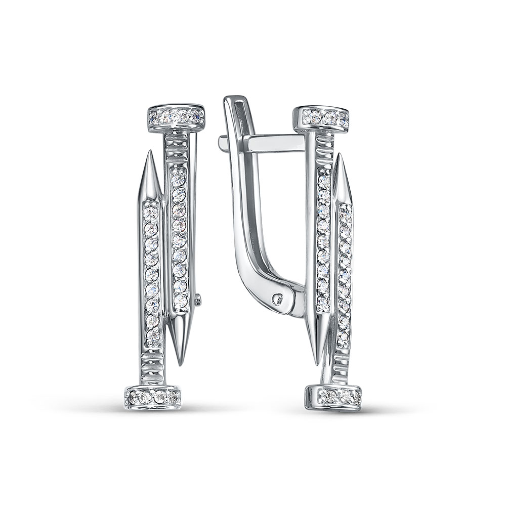 Серьги из серебра с120360