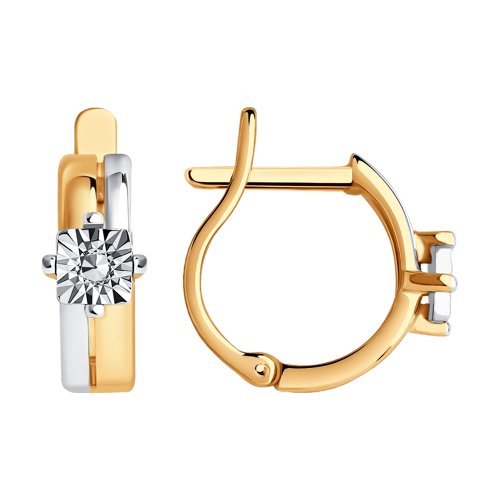 Серьги из золота 51-120-01013-1