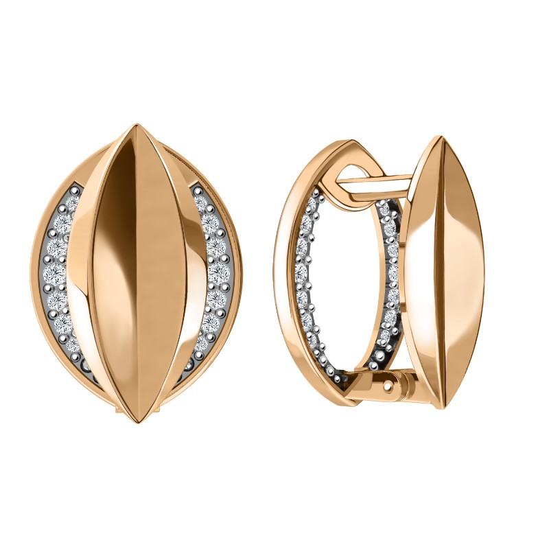 Серьги из золота 08-258719