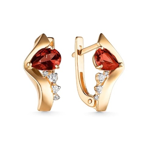 Серьги из золота 2-916.