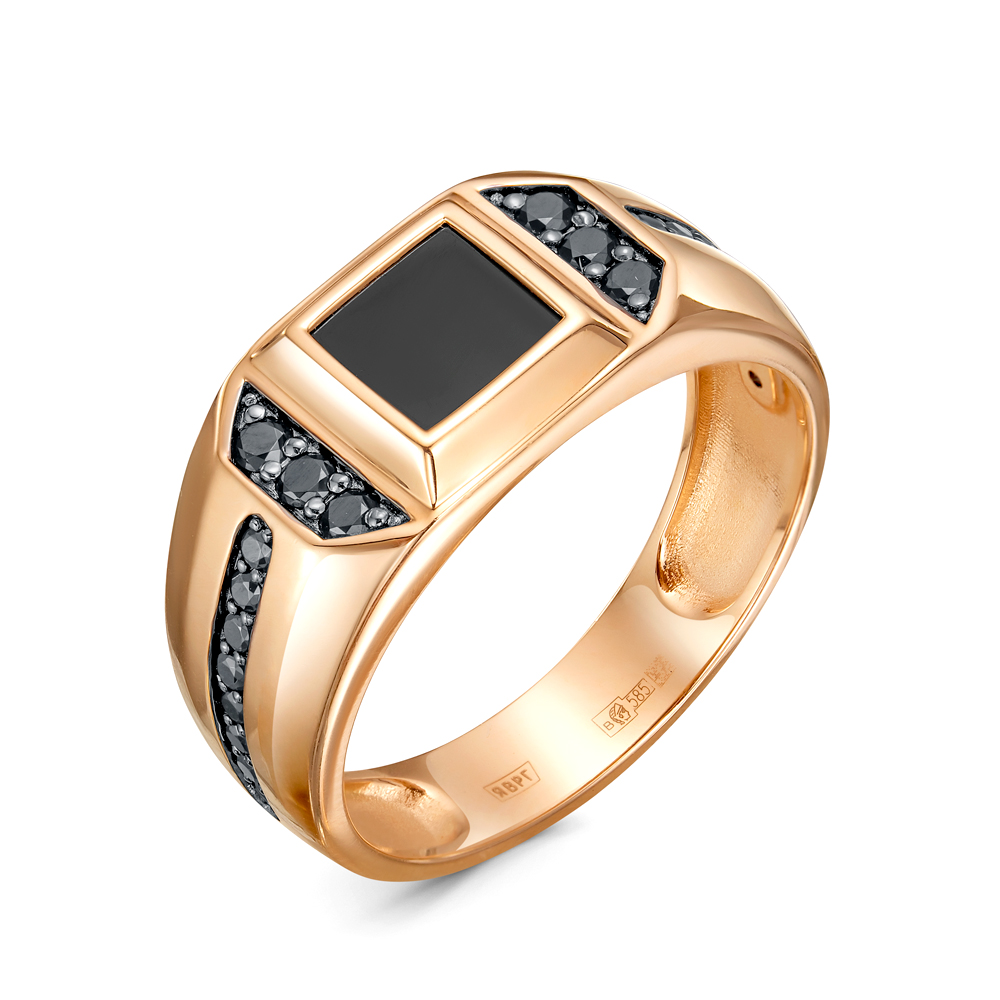 Кольцо из золота 5-8726-403-1К-ОнкЧМ1