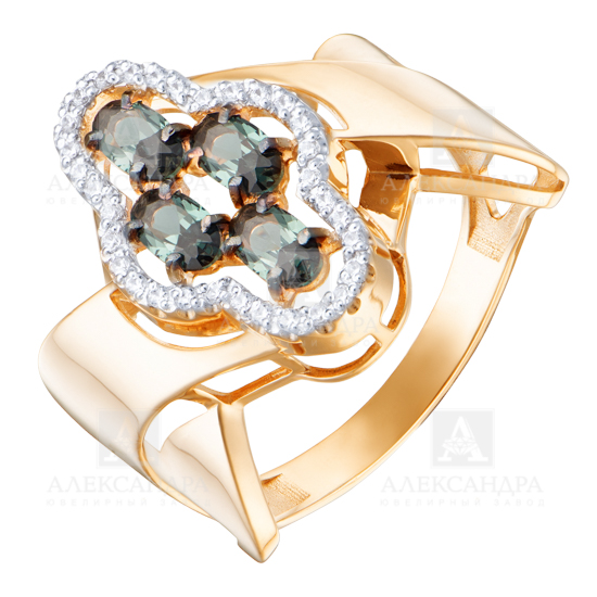 Кольцо из золота кл4164-4-01