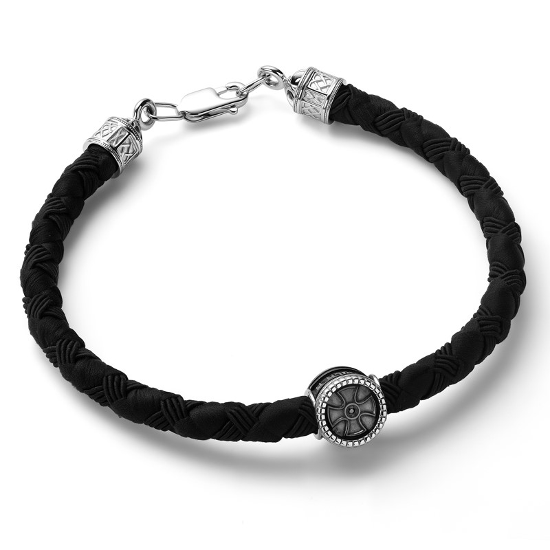 Браслет из серебра 05-4087/00ЧБ-17