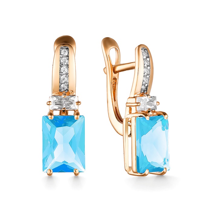 Серьги из золота 21802891