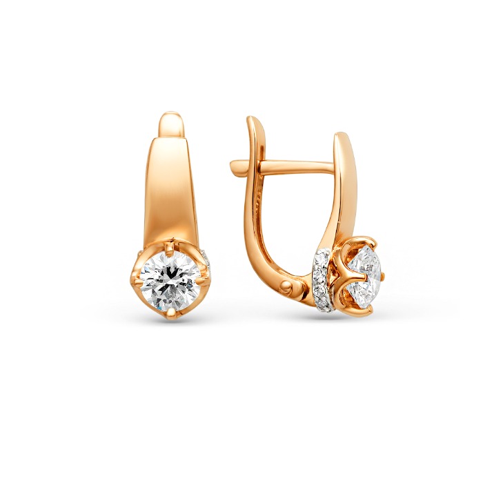 Серьги из золота 21802412