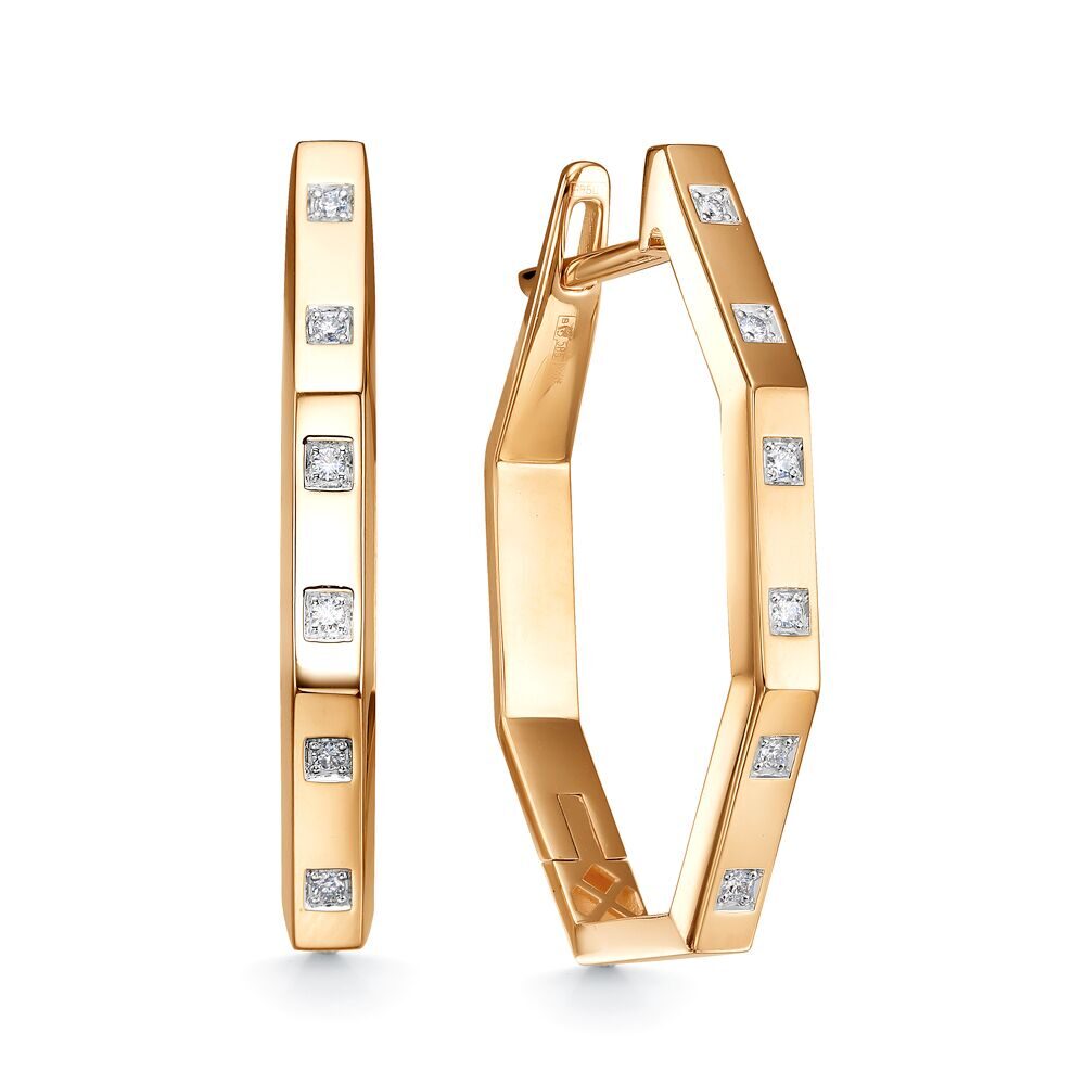 Серьги из золота 2-1016-10