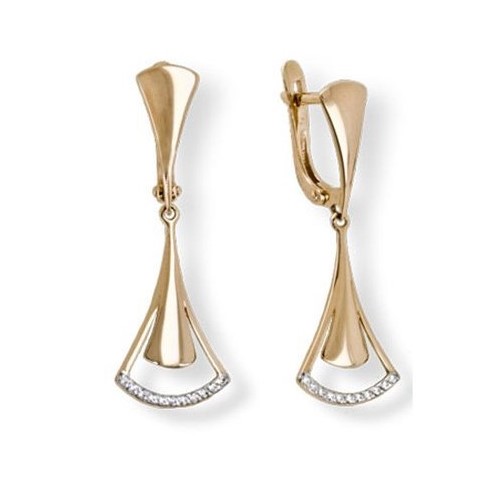 Серьги из серебра с1176