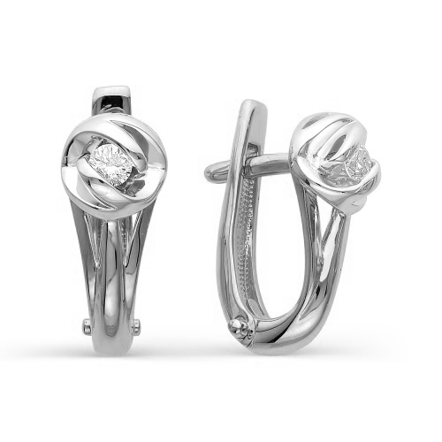 Серьги из золота 2-105-437