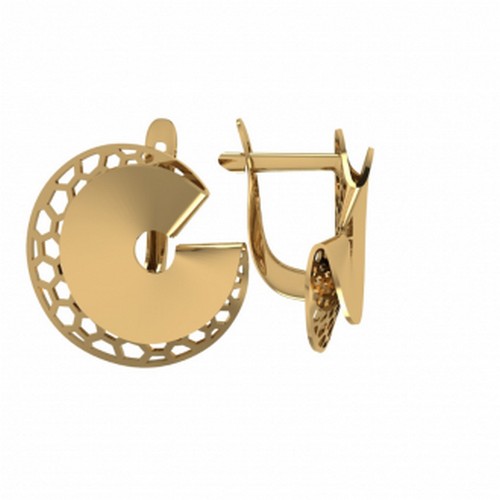 Серьги из золота 18-207208 