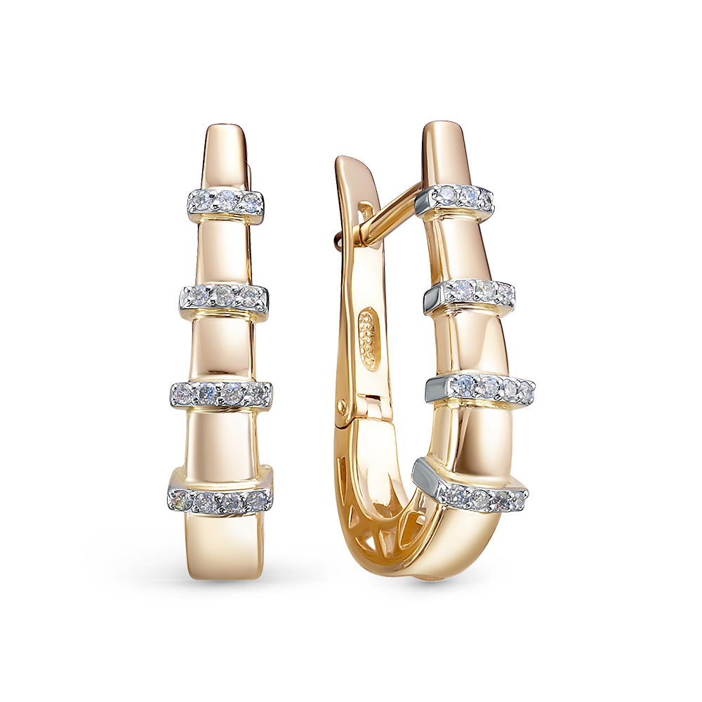 Серьги из золота 02-3899