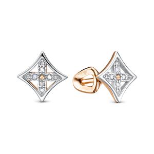 Серьги из золота БР152491
