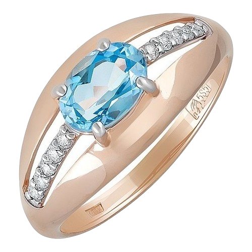 Кольцо из золота КЛ-716К-Т