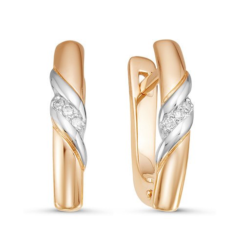 Серьги из золота БР121029