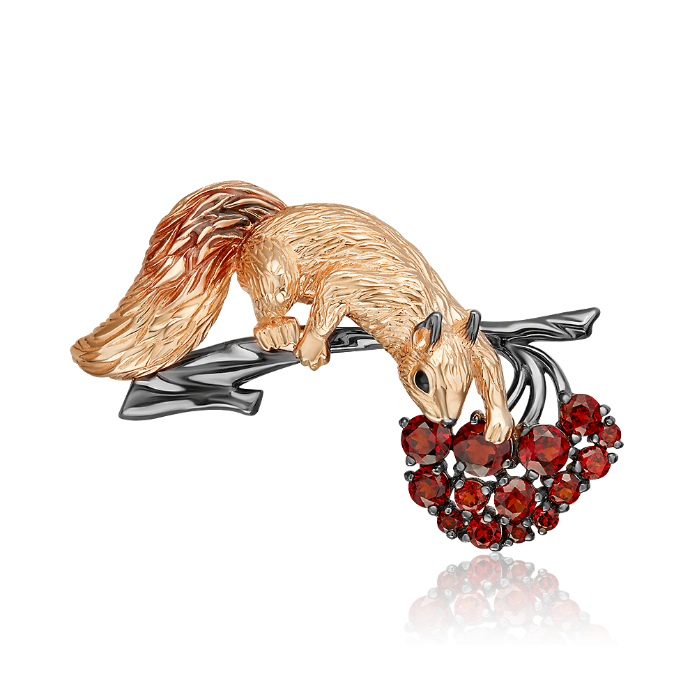 Брошь из золота 04-0297-00-204-1111