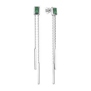 Серьги из серебра 02-337500АГ-00