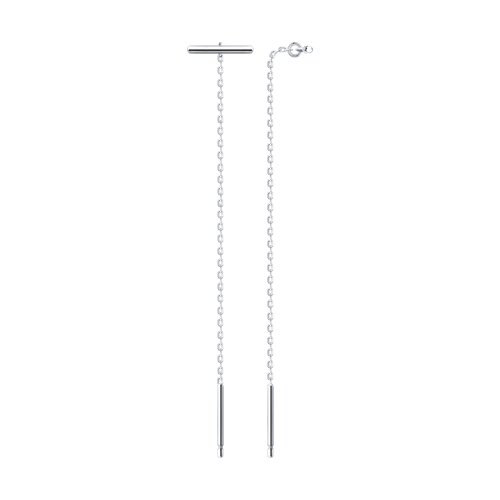 Серьга из серебра 94170457-91