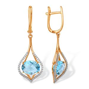 Серьги из золота 21801477