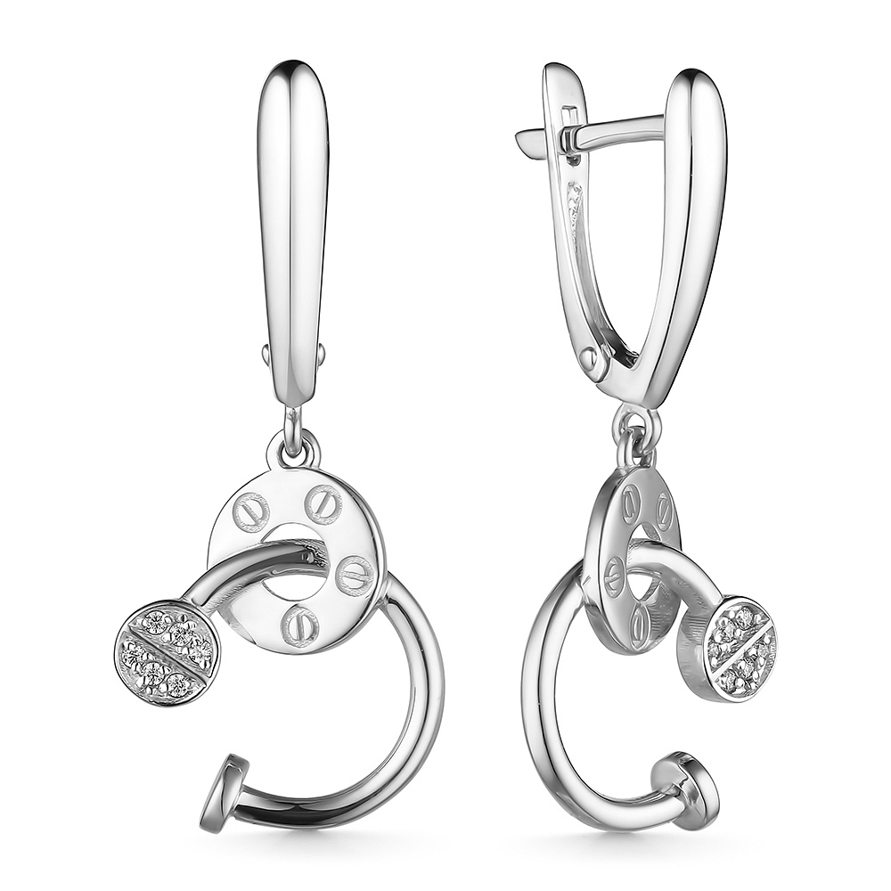 Серьги из серебра с4570