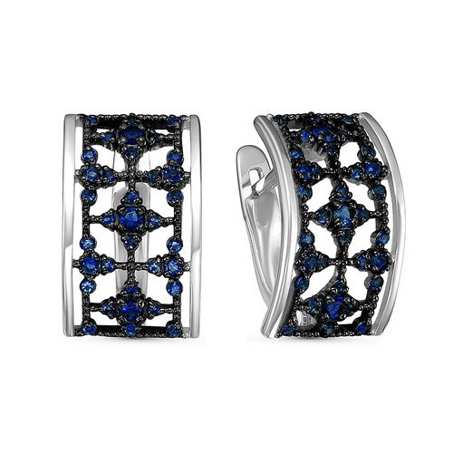 Серьги из серебра с127603