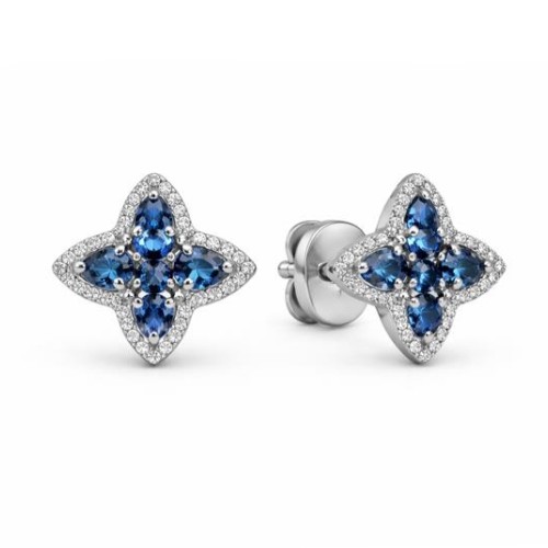 Серьги из серебра 2000-0760_krist-708