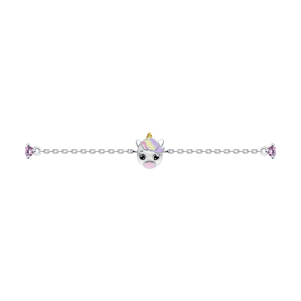 Браслет из серебра 94051299