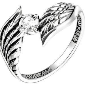 Кольцо из серебра к-31382о Крылья Ангела