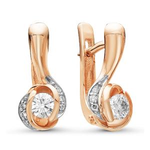 Серьги из золота 02-1360