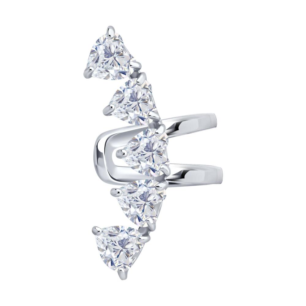 Серьга из серебра 94170369
