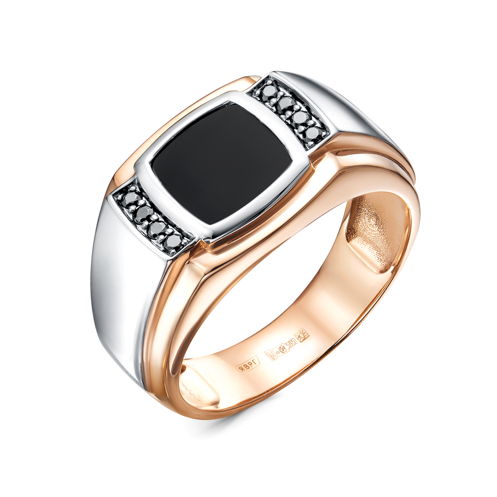 Кольцо из золота 5-8700-406-1К-ОнкЧМ1