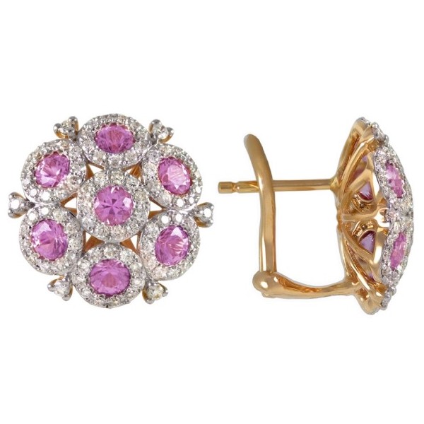 Серьги из золота 31-1-DS-Е-000879