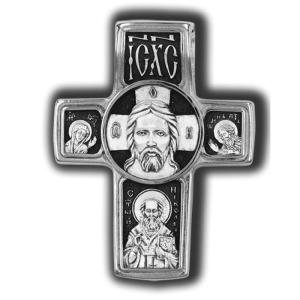 Крест из серебра 145-18050
