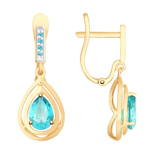 Серьги из золота 725674